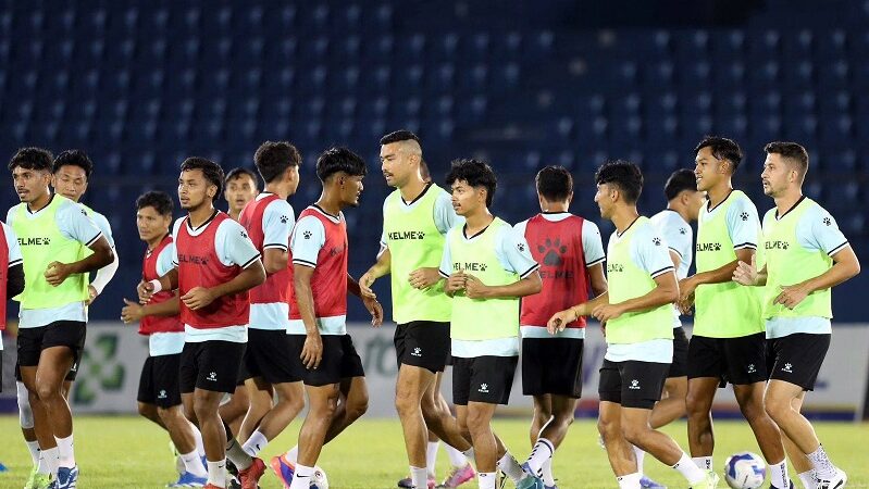 एशियन कप छनोटका लागि आज भियतनामसँग खेल्दै नेपाल एशियन कप छनोटका लागि आज भियतनामसँग खेल्दै नेपाल