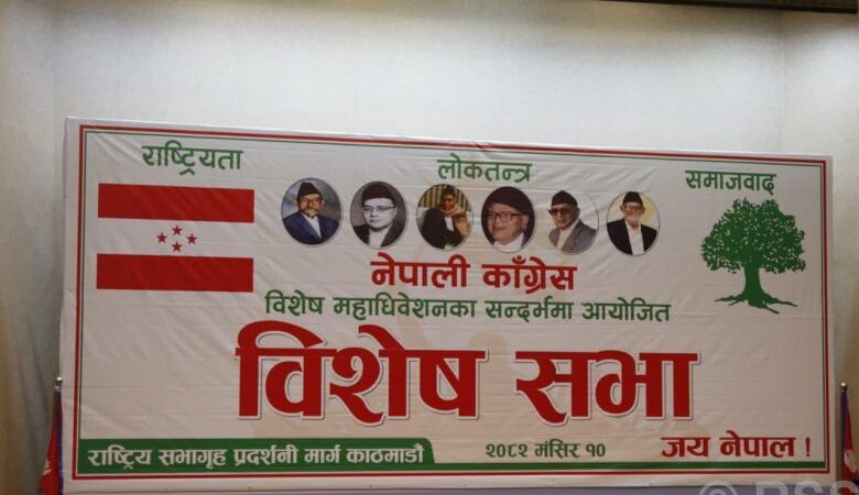 विशेष महाधिवेशन पक्षधरको सभा सम्पन्न