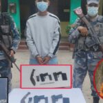 आधुनिक हतियारसहित एक युवक पक्राउ