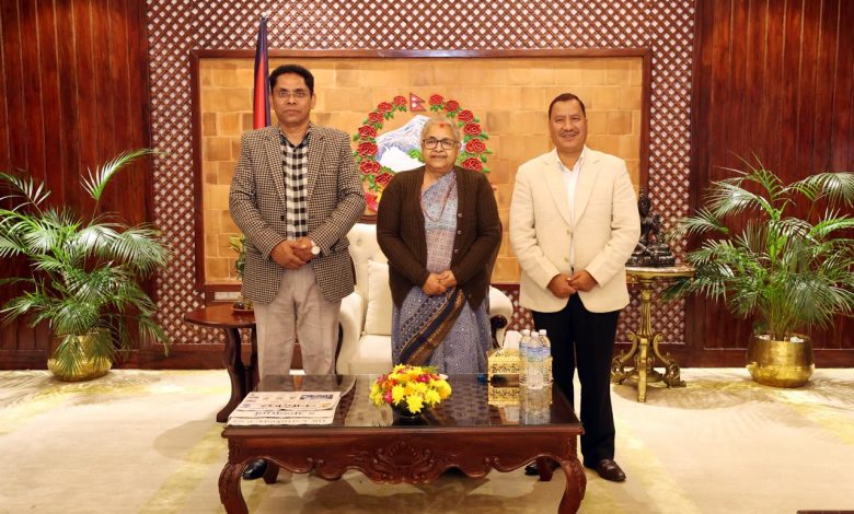 प्रधानमन्त्री र विप्लबबीच भेट