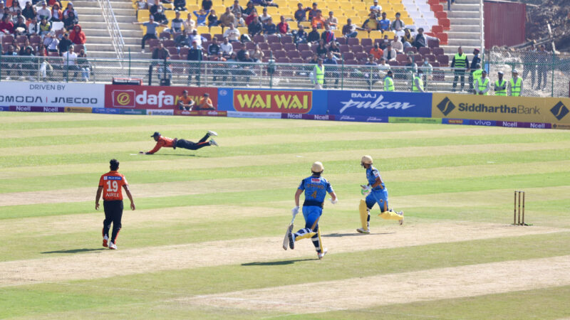 एनपिएलः कर्णाली याक्सद्वारा चितवन राइनोजलाई १६७ रनको लक्ष्य