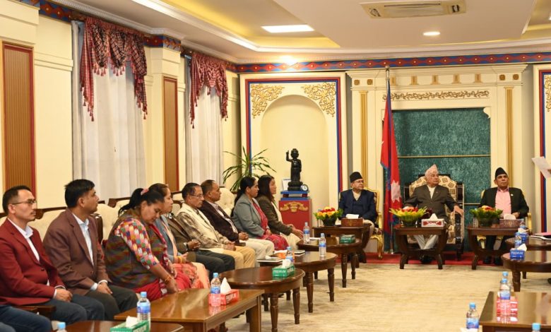 लोकतन्त्रलाई संवादमार्फत बलियो बनाउनुपर्छ: राष्ट्रपति पौडेल