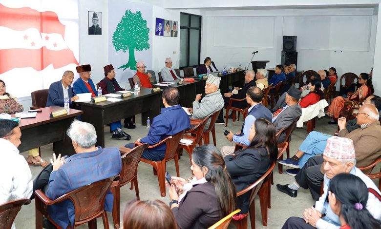 कांग्रेस केन्द्रीय कार्यसमिति बैठकमा महाधिवेशनबारे निरन्तर छलफल कांग्रेस केन्द्रीय कार्यसमिति बैठकमा महाधिवेशनबारे निरन्तर छलफल