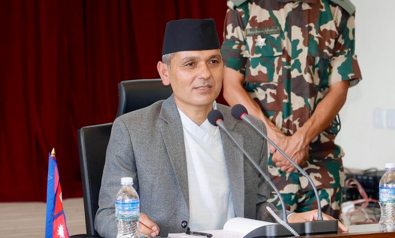 नयाँ पुस्तालाई न्यायको अनुभूति हुनेगरी काम गर्न गृहमन्त्री अर्यालको निर्देशन