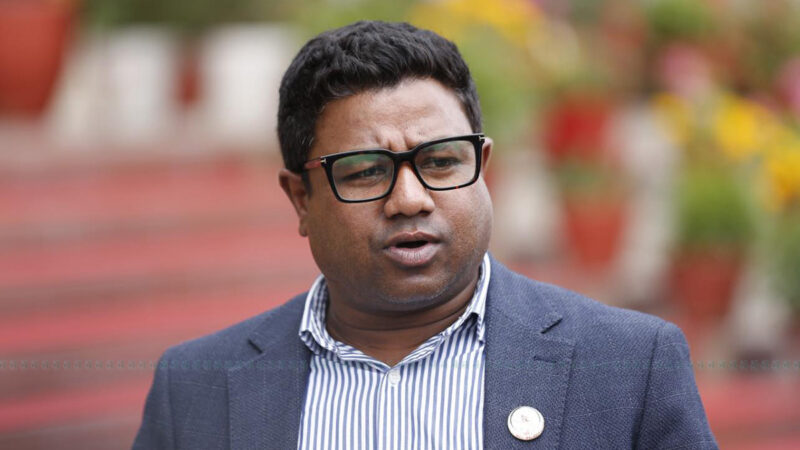 रास्वपा छोडेको सन्तोष परियारद्वारा घोषणा रास्वपा छोडेको सन्तोष परियारद्वारा घोषणा