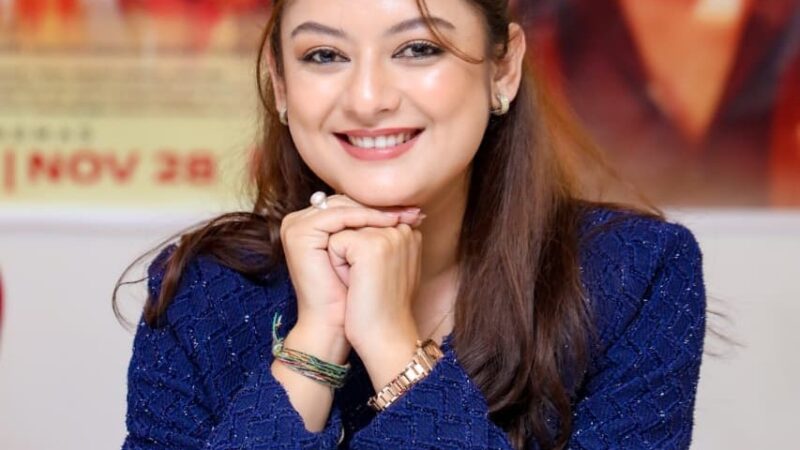 ‘रुवाउने मात्र होइन, हर्षित पार्ने सिनेमा’: वर्षा राउतलाई ‘हर्ष’ माथि ठूलो अपेक्षा ‘रुवाउने मात्र होइन, हर्षित पार्ने सिनेमा’: वर्षा राउतलाई ‘हर्ष’ माथि ठूलो अपेक्षा