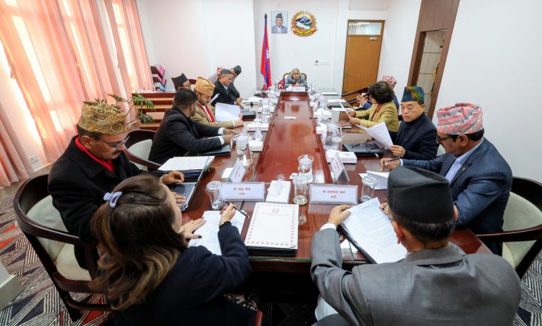 नौ जिल्लामा इलाका प्रशासन कार्यालय स्थापना गर्ने मन्त्रिपरिषद बैठकको निर्णय