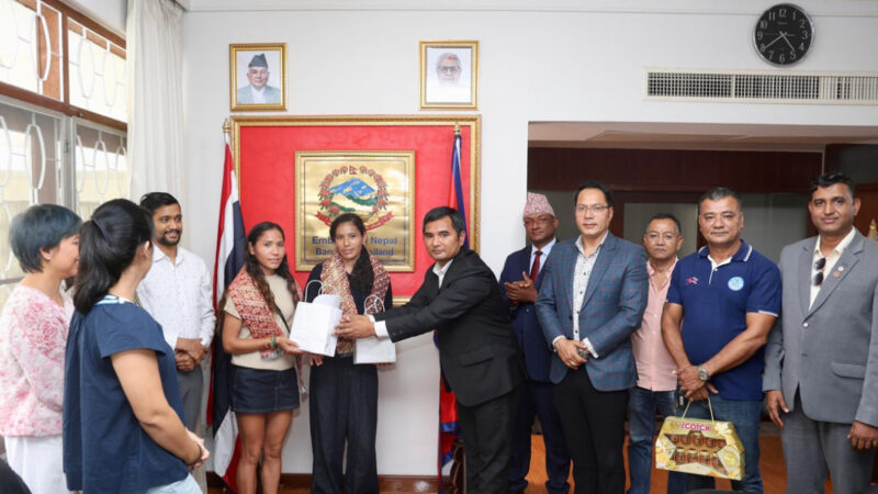 धावक सनमाया र रनमायालाई थाइल्याण्डमा सम्मान धावक सनमाया र रनमायालाई थाइल्याण्डमा सम्मान