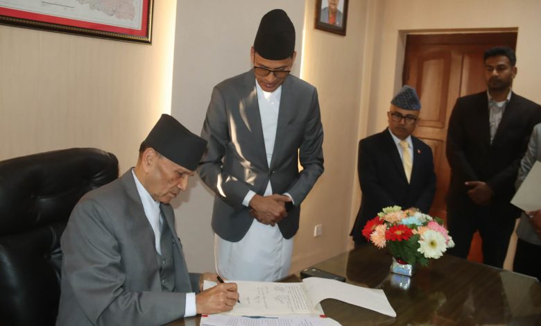 छिमेकी र अन्य देशहरूसँग आवश्यक सहकार्य हुन्छ : नवनियुक्त मन्त्री शर्मा