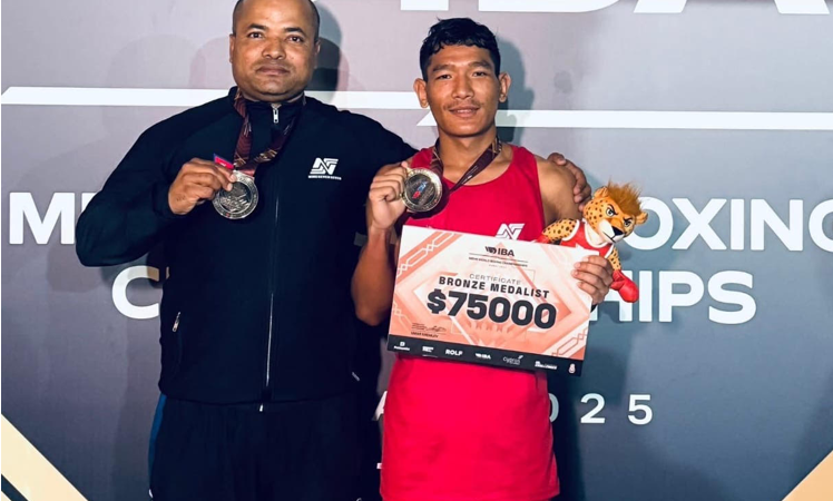 आइबिए पुरुष विश्व बक्सिङ प्रतियोगितामा चन्द्रलाई काँस्य आइबिए पुरुष विश्व बक्सिङ प्रतियोगितामा चन्द्रलाई काँस्य