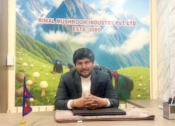 च्याउ उत्पादन र व्यापारमा अभिनेता विश्वजित