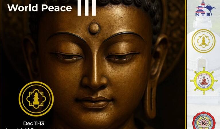 लुम्बिनीमा २५ अर्वपतिहरू, विश्व शान्ति कार्यक्रम भव्य रूपमा तयारी हुँदै