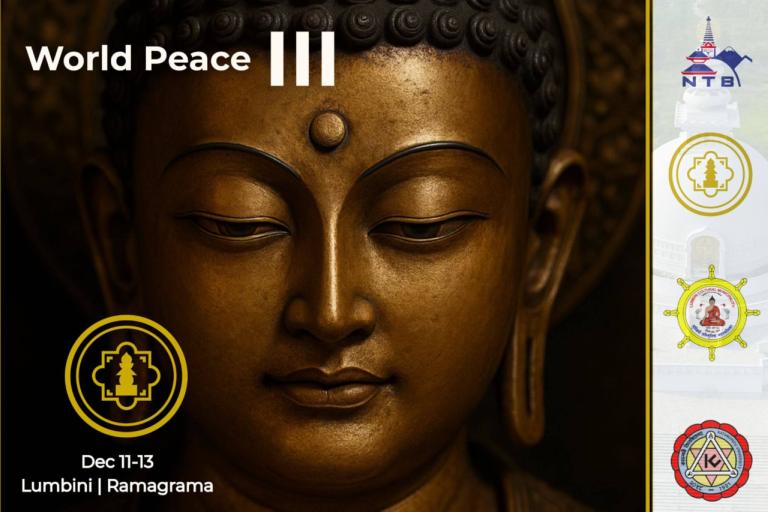 लुम्बिनीमा २५ अर्वपतिहरू, विश्व शान्ति कार्यक्रम भव्य रूपमा तयारी हुँदै