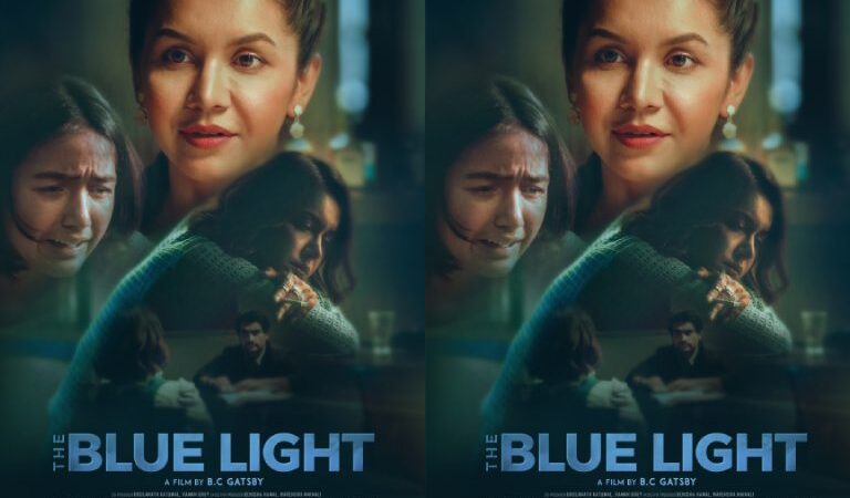 ‘द ब्ल्यू लाइट’को नयाँ पोस्टर सार्वजनिक, तीन अवतारमा बेनिशा