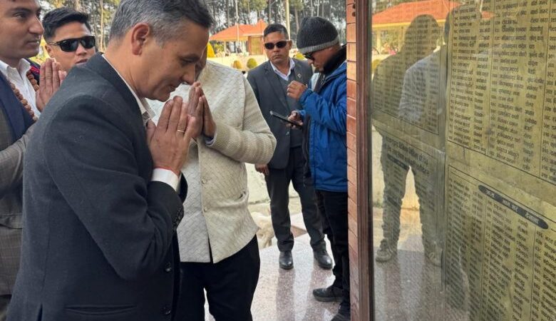 राष्ट्रिय सहिद तथा शान्ति पार्कमा जेनजी सहिदका नामावली राखिने राष्ट्रिय सहिद तथा शान्ति पार्कमा जेनजी सहिदका नामावली राखिने