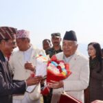 राष्ट्रपति पौडेल बागलुङमा राष्ट्रपति पौडेल बागलुङमा