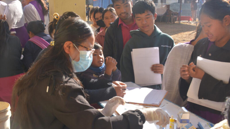 निःशुल्क स्वास्थ्य शिविरबाट ६७६ नागरिक लाभान्वित