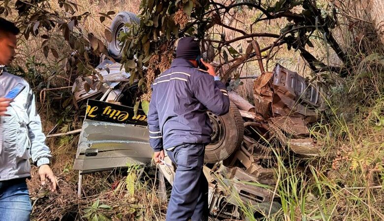 हेटौंडा जुरीखेतमा जीप दुर्घटनाहुँदा ६ जनाको मृत्यु, ३ जना घाइते