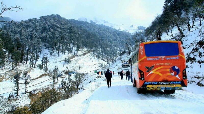 रूकुम पूर्वमा हिमपात- फोटो फिचर