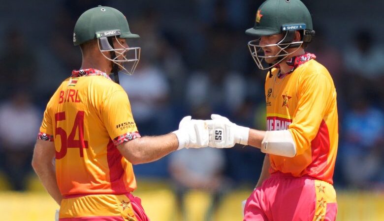 जिम्बाबेले अष्ट्रेलियालाई २३ रनले हरायो जिम्बाबेले अष्ट्रेलियालाई २३ रनले हरायो