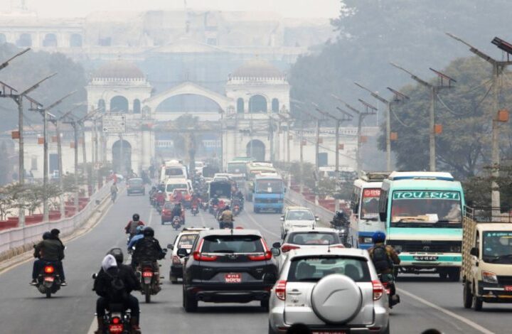 काठमाडौँको प्रदूषण घट्दै, आज प्रदूषित सहरको १८ औँ स्थानमा