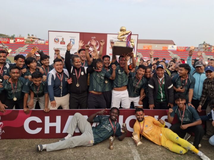 सहाराले १२ वर्षपछि चुम्यो आहा रारा गोल्डकपको उपाधि