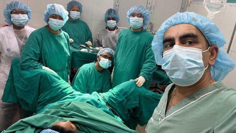 खोटाङमै सुरु भयो पाठेघर खस्ने समस्यासम्बन्धी शल्यक्रिया सेवा