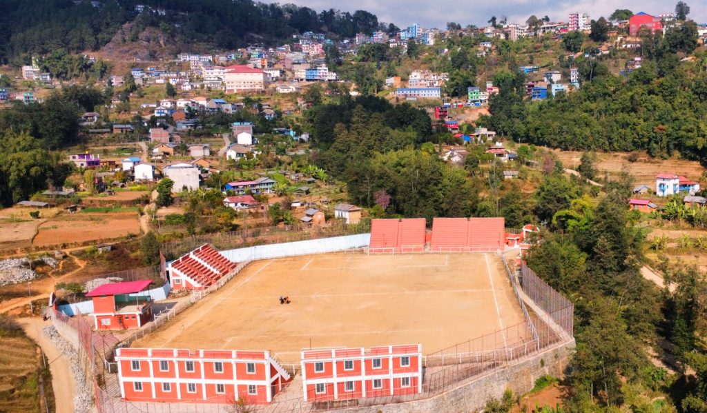 रङ्गशाला बनेसँगै भोजपुरमा खेल ततिविधि बढ्यो रङ्गशाला बनेसँगै भोजपुरमा खेल ततिविधि बढ्यो