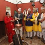 राष्ट्रपति पौडेलद्वारा भण्डारेश्वर महादेवको दर्शन राष्ट्रपति पौडेलद्वारा भण्डारेश्वर महादेवको दर्शन