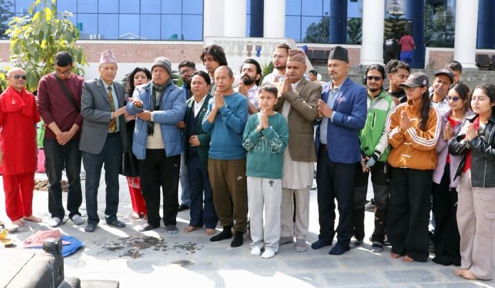 चलचित्र ‘कमला मिस’ राजधानीमा छायांकनमा व्यस्त