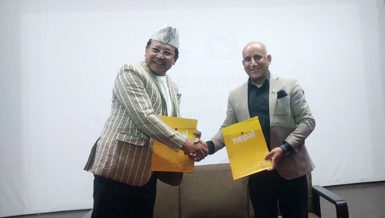 चलचित्रमार्फत पर्यटन प्रवर्द्धन : विकास बोर्ड र पर्यटन बोर्डबीच चार बुँदे सहकार्य