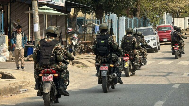 धादिङमा नेपाली सेनाले सुरु गर्यो निर्वाचन लक्षित मोटरसाइकल गस्ती धादिङमा नेपाली सेनाले सुरु गर्यो निर्वाचन लक्षित मोटरसाइकल गस्ती