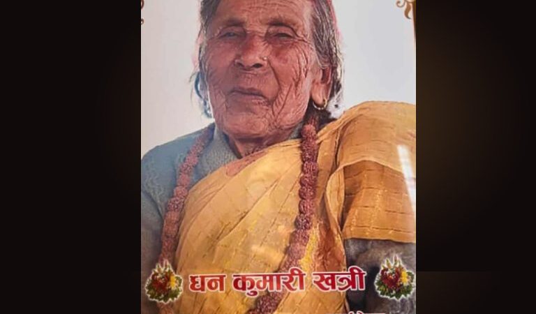 निर्देशक आर.बी. खत्री ‘शरद’लाई मातृशोक