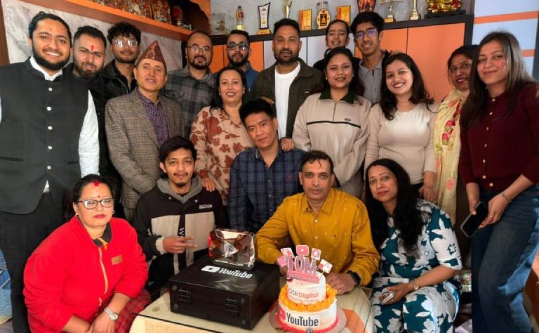 नेपालमै पहिलो पटक १ करोड सब्स्क्राइबर पार गर्दै ओएसआर डिजिटललाई डायमण्ड प्ले बटन