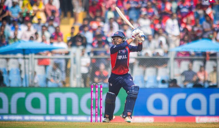 वेस्ट इन्डिजलाई नेपालको १३४ रनको लक्ष्य