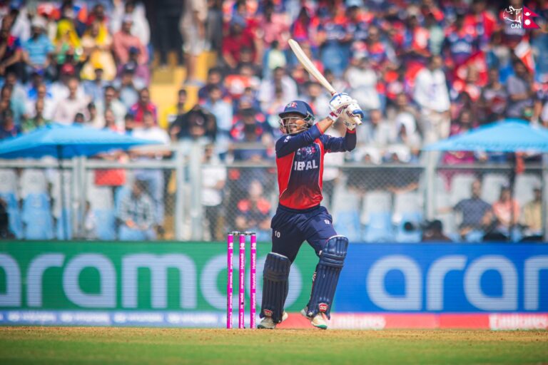 वेस्ट इन्डिजलाई नेपालको १३४ रनको लक्ष्य