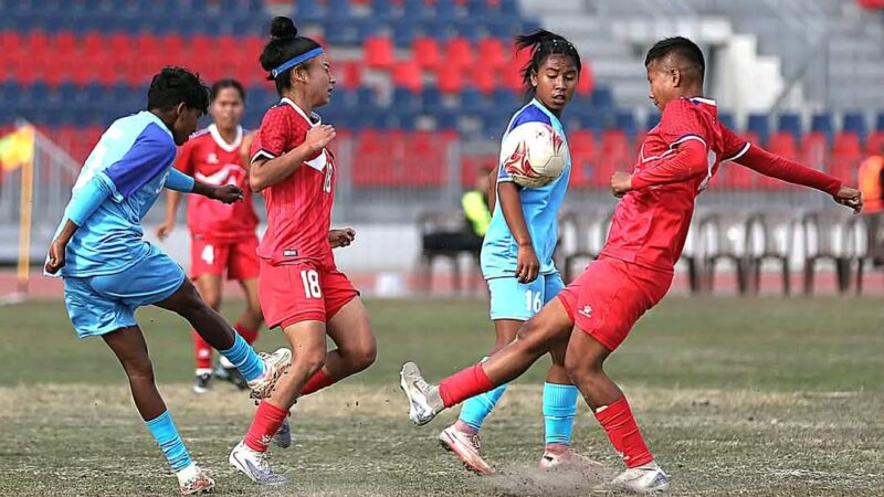 साफ महिला च्याम्पियनसिपः नेपाल भुटानसँग भिड्दै