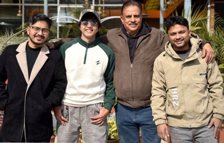 ‘श्रीनिवास’ बनाउँदै सरोज ओली, अभिनेता हरिबंश र अभिषेक