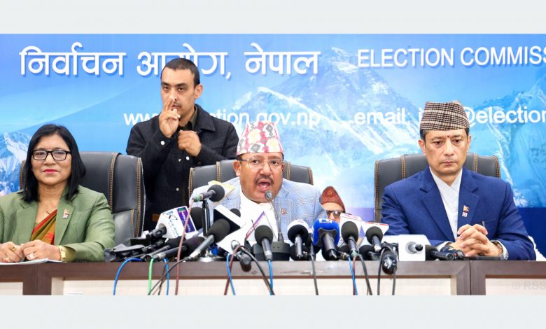 निर्वाचनको तयारी पूरा, प्रत्यक्षतर्फको मतपरिणाम २४ घण्टाभित्र दिने तयारी निर्वाचनको तयारी पूरा, प्रत्यक्षतर्फको मतपरिणाम २४ घण्टाभित्र दिने तयारी