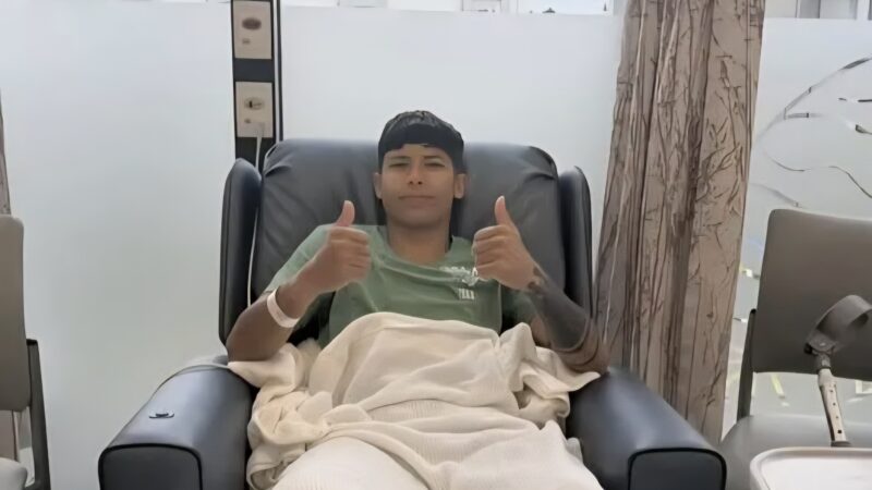 साम्बाले न्युजिल्यान्डमै गरिन् घुँडाको शल्यक्रिया, यस्तो छ कतार नजानुको कारण