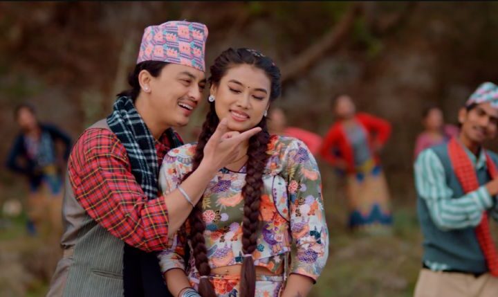 मेमिसा घलेको कौडा गीत ‘निदरी’ मा पल र रस्मिताको नृत्य