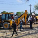 अतिक्रमित क्षेत्र खाली गराउँदै इनरुवा नगरपालिका