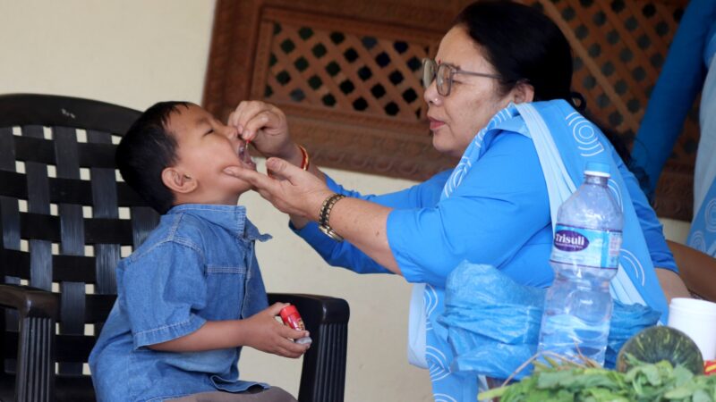 तेइस लाख बालकालिकालाई भिटामिन ‘ए’ खुवाइयो