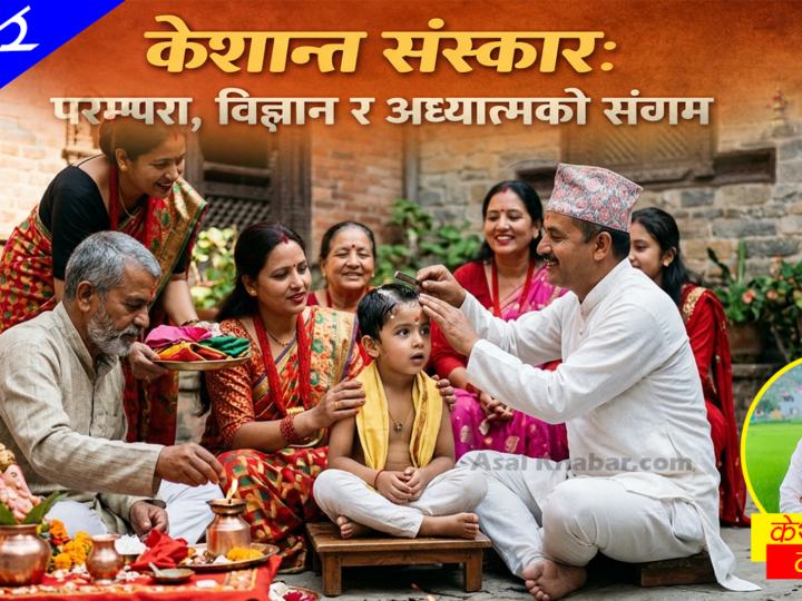 केशान्त (चूडाकरण) संस्कार: शास्त्रीय विधि, वैज्ञानिक महत्त्व र शिखाको रहस्य