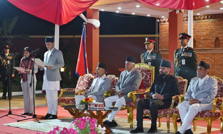 नवनियुक्त उपसभामुख रुबीकुमारी ठाकुरले लिनुभयो पद तथा गोपनीयताको शपथ नवनियुक्त उपसभामुख रुबीकुमारी ठाकुरले लिनुभयो पद तथा गोपनीयताको शपथ