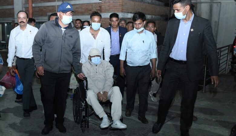 एमाले अध्यक्ष ओली टिचिङ अस्पतालबाट डिस्चार्ज