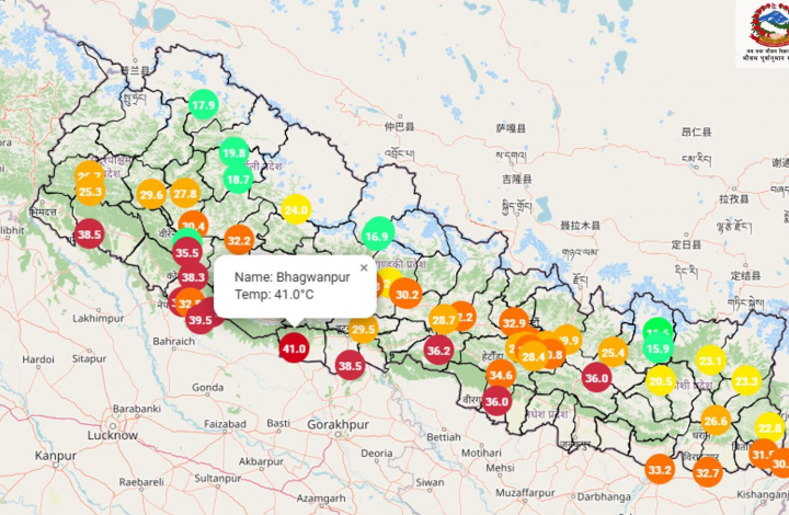 अझै तीन दिन ‘लु’ को जोखिम, पाँच दिनसम्म गर्मी बढ्ने