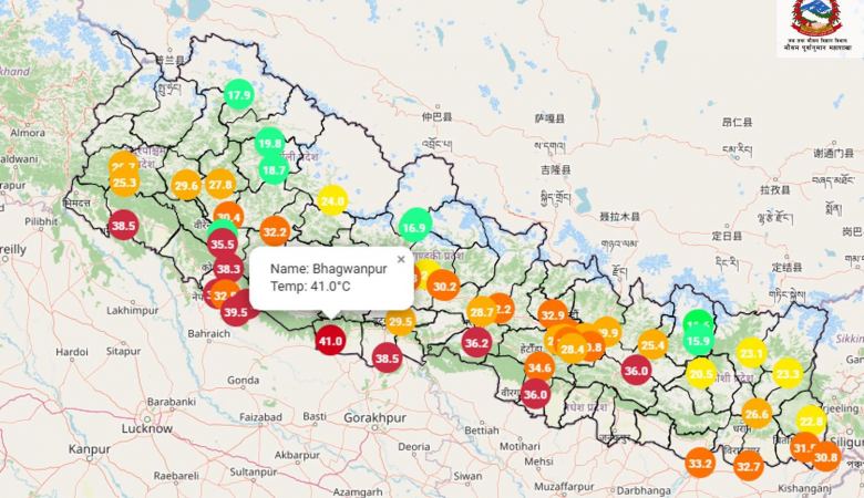 अझै तीन दिन ‘लु’ को जोखिम, पाँच दिनसम्म गर्मी बढ्ने