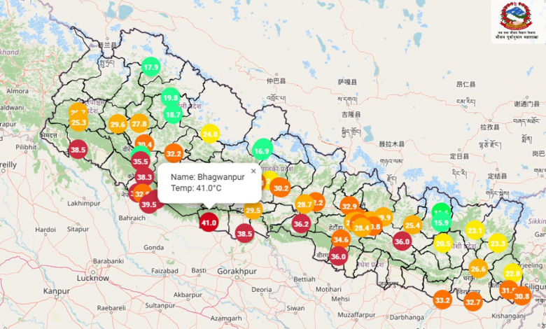 अझै तीन दिन ‘लु’ को जोखिम, पाँच दिनसम्म गर्मी बढ्ने