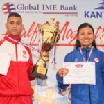 कान्तिपुर हाफ म्याराथनको उपाधि राजन र सन्तोषीलाई